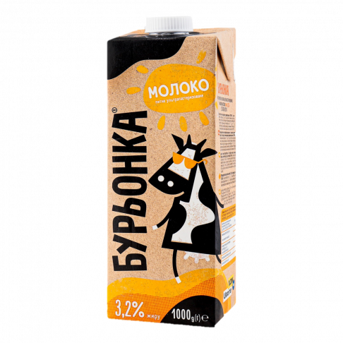 milk, 3,2 % fat,«Burenka», 1000 g