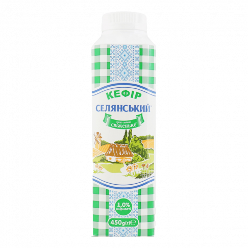 Kefir 1% fat TM «Seliansky»