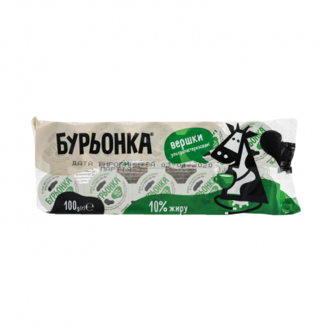 UHT cream 10% fat TM «Burenka»